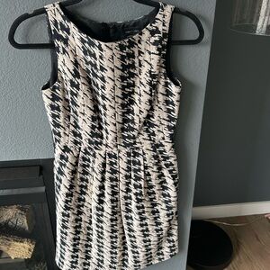 Max and Cleo black and cream dress size 2